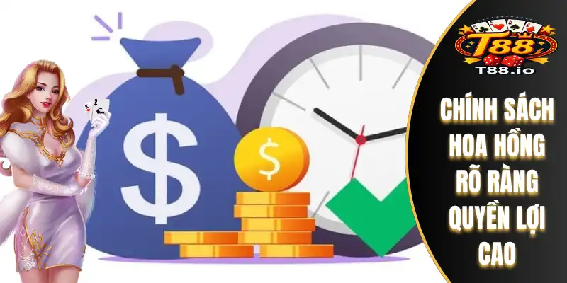 Chính sách hoa hồng rõ ràng quyền lợi cao