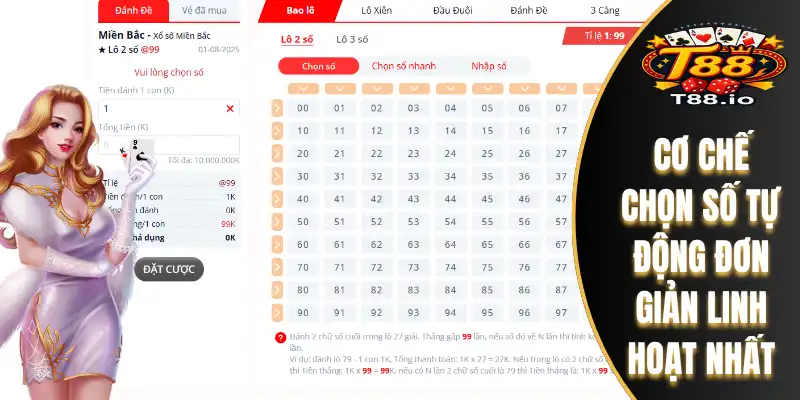 Cơ chế chọn số tự động đơn giản linh hoạt nhất